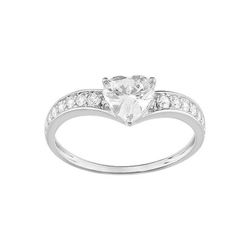 Anillo Solitario Oro Blanco 18kts Argyor MRM  (18)1.7068.Z1 Circonitas