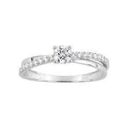 Anillo Solitario Oro Blanco 18kts Argyor MRM  (18)1.7069.Z1 Circonitas