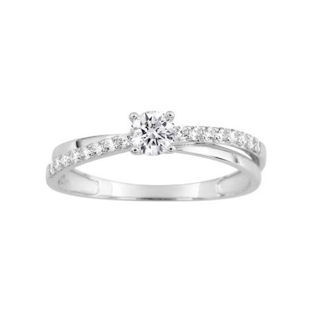 Anillo Solitario Oro Blanco 18kts Argyor MRM  (18)1.7069.Z1 Circonitas