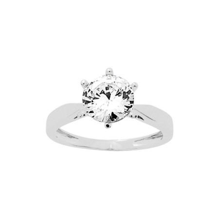 Anillo Solitario Oro Blanco 18kts Argyor MRM  (18)1.714.Z1 Circonitas