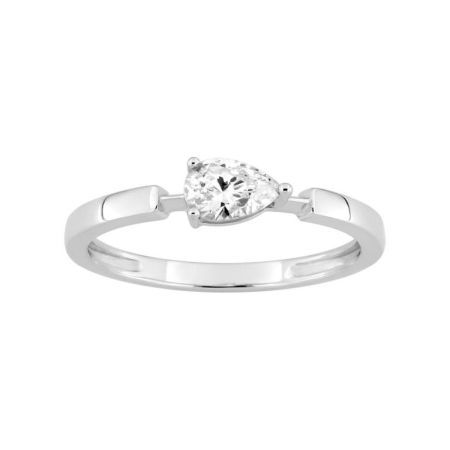 Anillo Solitario Oro Blanco 18kts Argyor MRM  (18)1.7506.Z1 Circonitas