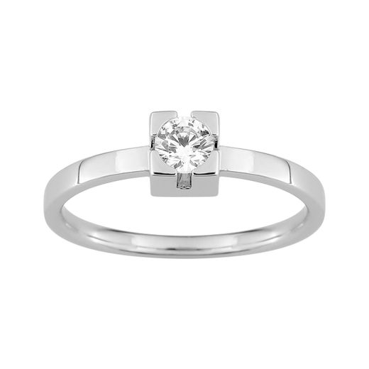 Anillo Solitario Oro Blanco 18kts Argyor MRM (18)1.7718.31 Diamante 0,25ct GH-P
