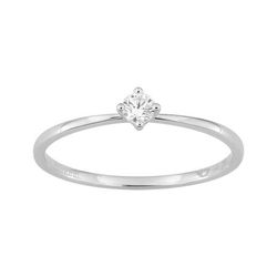 Anillo Solitario Oro Blanco 18kts Argyor MRM (18)DS1143.21 Diamantes Laboratorio 0,10ct