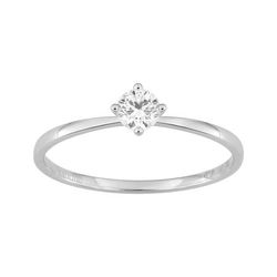 Anillo Solitario Oro Blanco 18kts Argyor MRM (18)DS1144.21 Diamantes Laboratorio 0,20ct