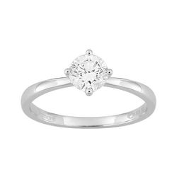 Anillo Solitario Oro Blanco 18kts Argyor MRM (18)DS1151.21 Diamantes Laboratorio 0,70ct