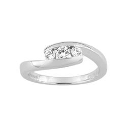 Anillo Solitario Oro Blanco 18kts Argyor MRM Mujer (18)DS1062.21 Diamantes Laboratorio 0,30ct