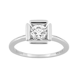 Anillo Solitario Oro Blanco 18kts Argyor MRM Mujer (18)DS1106.21 Diamante Laboratorio 0,70ct