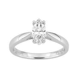 Anillo Solitario Oro Blanco 18kts Argyor MRM Mujer (18)DS1118.21 Diamante Laboratorio 0,70ct