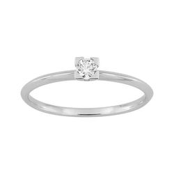 Anillo Solitario Oro Blanco 9Kts Argyor MRM (9)197725.41 Diamante 0,10ct GH-P