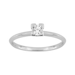 Anillo Solitario Oro Blanco 9Kts Argyor MRM (9)197727.41 Diamante 0,20ct GH-P