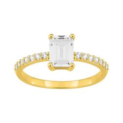 Anillo Sortija Metal Chapado Oro Argyor Mujer (CH)137430.1 Circonitas