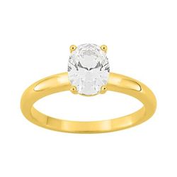 Anillo Sortija Metal Chapado Oro Argyor Mujer (CH)137433.1 Circonita