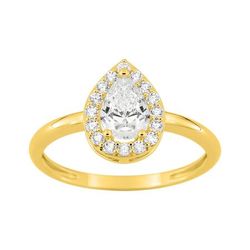 Anillo Sortija Metal Chapado Oro Argyor Mujer (CH)137462.1  Circonitas