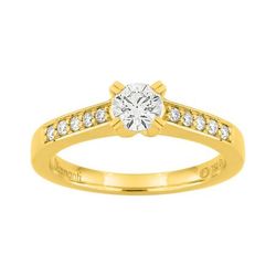 Anillo Sortija Oro 18kts Argyor MRM Mujer (18)DS1030.20 Diamantes Laboratorio 0,40ct