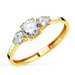 Anillo Sortija Oro 18kts P30188-2OADI Perla & Diamante Laboratorio 0,79ct