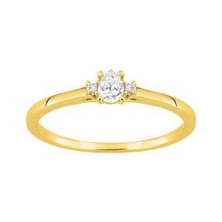 Anillo Sortija Oro 9Kts (9)9KLGD180Y Diamantes Laboratorio 0,17ct