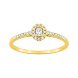 Anillo Sortija Oro 9Kts (9)9KLGD191Y Diamantes Laboratorio 0,17ct