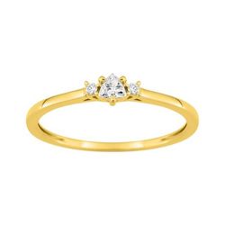 Anillo Sortija Oro 9Kts (9)9KLGD207Y Diamante Laboratorio 0,11ct