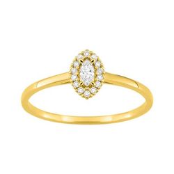 Anillo Sortija Oro 9Kts (9)9KLGD210Y Diamantes Laboratorio 0,12ct