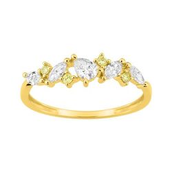 Anillo Sortija Oro 9Kts (9)9KLGY151Y Diamantes Laboratorio 0,46ct