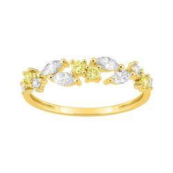 Anillo Sortija Oro 9Kts (9)9KLGY153Y Diamantes Laboratorio 0,47ct