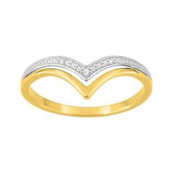 Anillo Sortija Oro 9kts Argyor MRM (9)197754.Z3 Doble Banda Circonitas