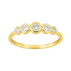 Anillo Sortija Oro 9kts Argyor MRM (9)9KLGD250Y Diamantes Laboratorio 0,29ct DI.SYN F-VS