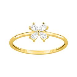 Anillo Sortija Oro 9kts Argyor MRM (9)9KLGD268Y Diamantes Laboratorio 0,20ct DI.SYN F-VS