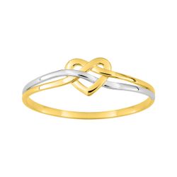 Anillo Sortija Oro Bicolor 9Kts Argyor MRM (9)197697.03 Corazón