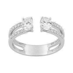 Anillo Sortija Oro Blanco 18kts Argyor MRM (18)DS1150.21 Diamantes Laboratorio 0,80ct