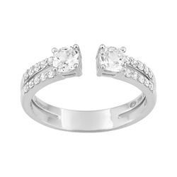 Anillo Sortija Oro Blanco 18kts Argyor MRM (18)DS1162.21 Diamantes Laboratorio 0,92ct DI.SN F-VS
