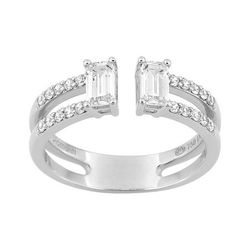 Anillo Sortija Oro Blanco 18kts Argyor MRM (18)DS1163.21 Diamantes Laboratorio 0,86ct DI.SN F-VS
