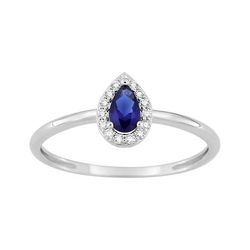 Anillo Sortija Plata Argyor MRM (AG)337459.2 Circonitas Azul Bicolor Blancas