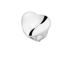 Anillo Sovrani Bronce J10503M17 Corazón Latón Rodiado