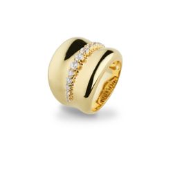 Anillo Sovrani Bronce J10957M17 Chapado Circonitas
