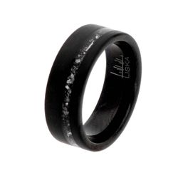 Anillo Tungsteno Liska Hombre MSR006 Negro