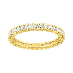 Anillo Vuelta Completa Oro 9Kts (9)9KLGDV50Y Diamantes Laboratorio 0,67ct