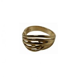 Xernus Ring Gold Silver 3XE2935 Multi-arm Deformed