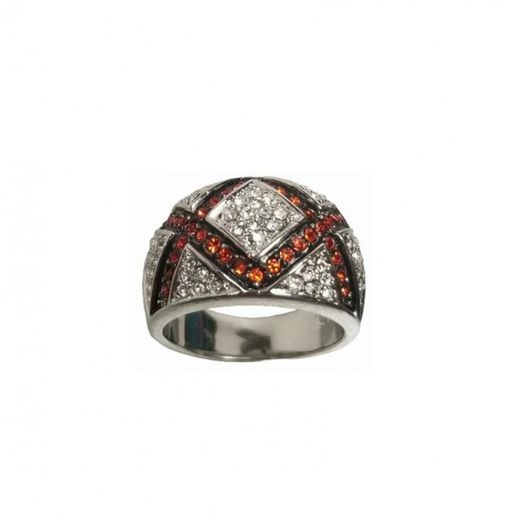 Xernus Silver Ring NF1101 Jasper Zirconia