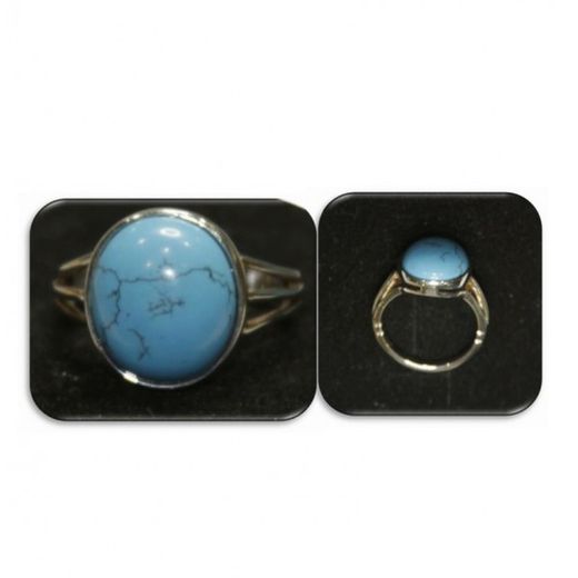 Xernus Silver Ring NF1272 Turquoise Crystal