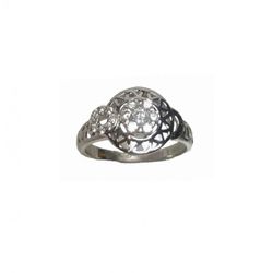 Anillo Xernus Plata NF3146 Calada Con Circonitas