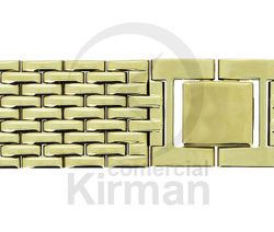 Armis Reloj 18/20x180mm Acero A-15 Premium Dorado Chapado 3 Micras