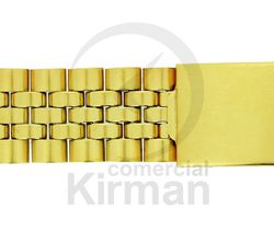 Armis Reloj 18x160mm Acero A-42 Premium Dorado Chapado 3 Micras Sin Terminal