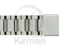 Armis Reloj 19x185mm Acero A-231 Tipo SW Premium Terminal Recto Cierre Seguridad