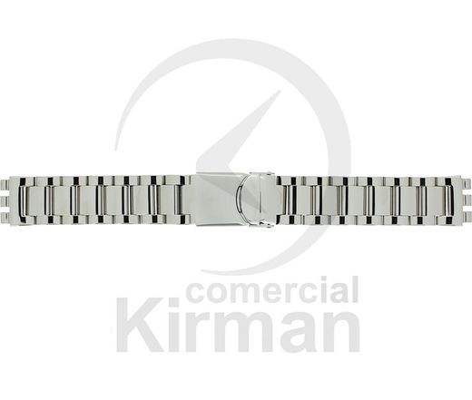 Armis Reloj 19x185mm Acero A-231 Tipo SW Premium Terminal Recto Cierre Seguridad