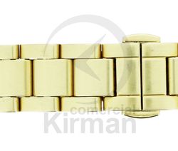 Armis Reloj 20x165mm Acero A-242/20 Tipo RX Premium Dorado Cierre Deployant
