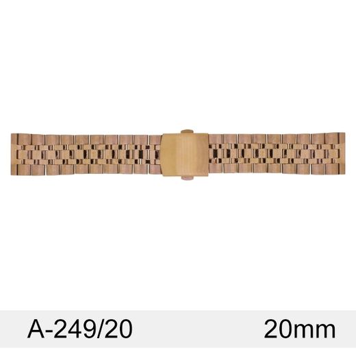 Armis Reloj 20x170mm Acero A-269/20 Premium Rose Terminal Recto