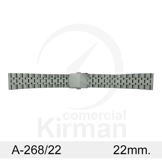 Armis Reloj 22x170mm Acero A-268/22 Standard Terminal Recto