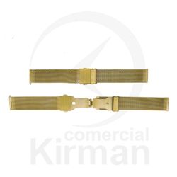 Armis Reloj 22x180mm Acero A-272/22 Standard Malla Dorada Terminal Recto