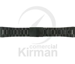 Armis Reloj 24x180mm Acero A-238/24 Standard Negro Terminal Recto